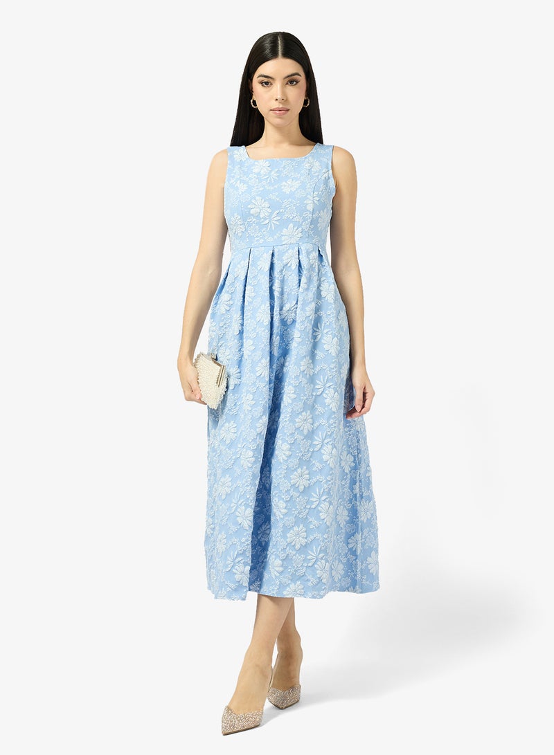 ايلا فستان بلا أكمام بتصميم - - Image 4